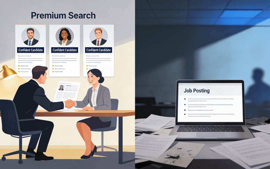 What a Search Deposit Actually Buys You That a Job Posting Never Will